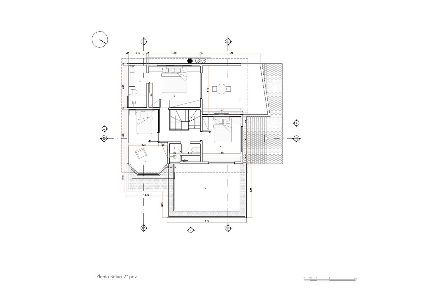Planta baixa — 2º pavimento